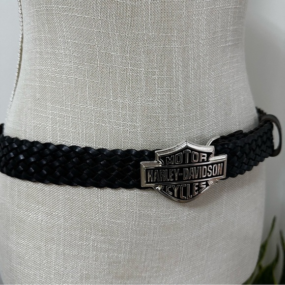 Harley-Davidson Accessories - Harley-Davidson Buckle Braided Leather Belt